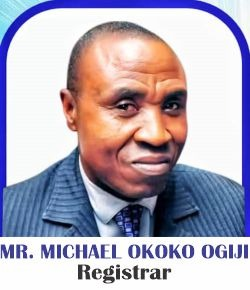 Mr. Michael Okoko Ogiji - Registrar